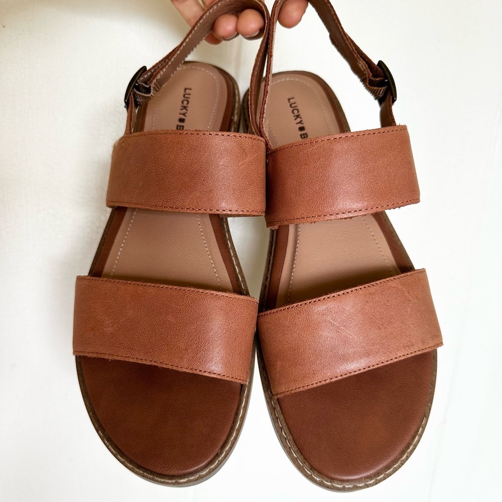 Lucky Brand Leather Sandal